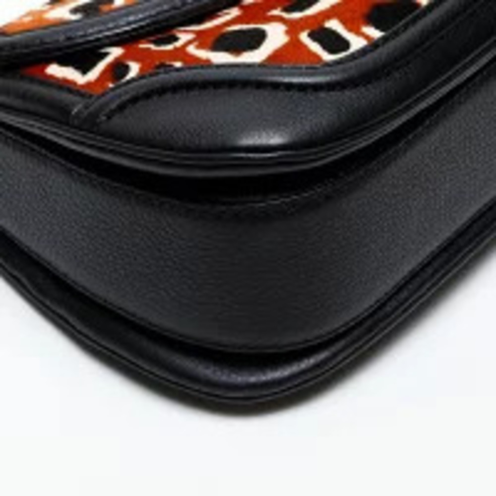 Gucci Bamboo Haircalf Handbag Black - Picture 5 of 13